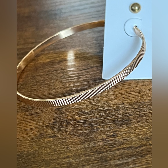 NWT—Gold Earring Set of Hoops and Studs - Picture 5 of 9